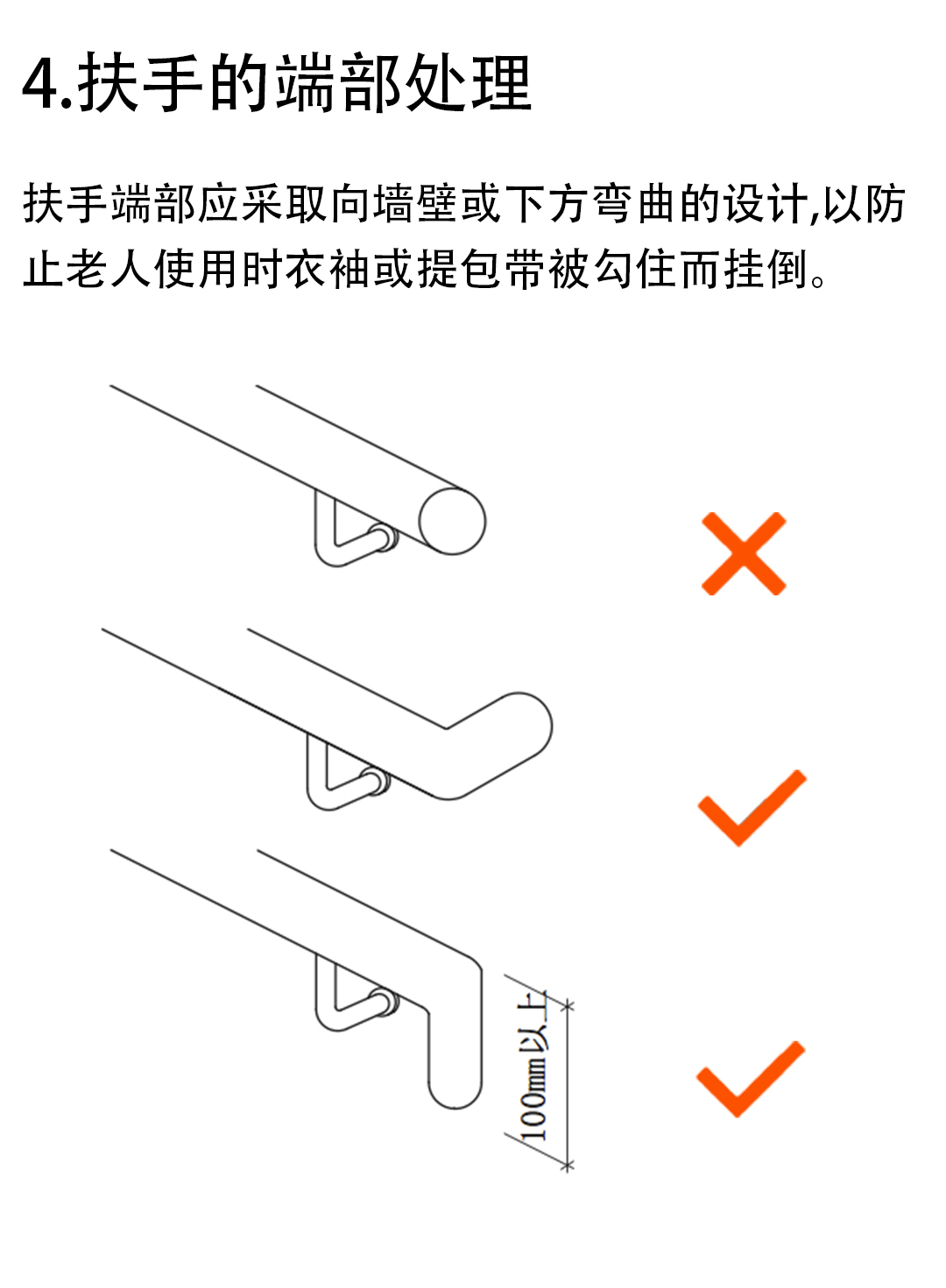 扶手的设计